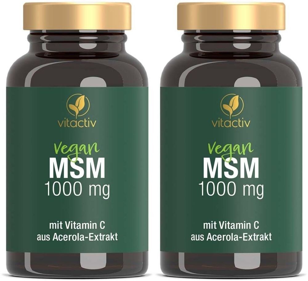 Vitactiv MSM 1000+Vitamin C Tabletten 2x 2x60 St