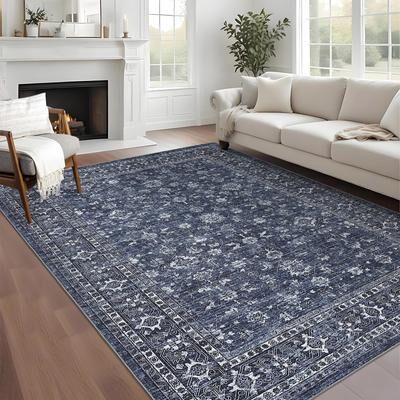 Garvee Vintage Oriental Floral Area Rug
