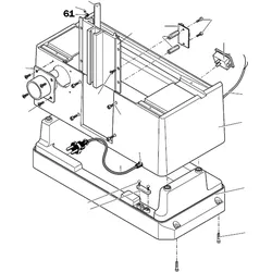 PROXXON 27050-61 Sechskantmutter für MICRO Profiliergerät MP400