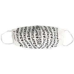 Face Mask Schnabel - weiß Stay Safe