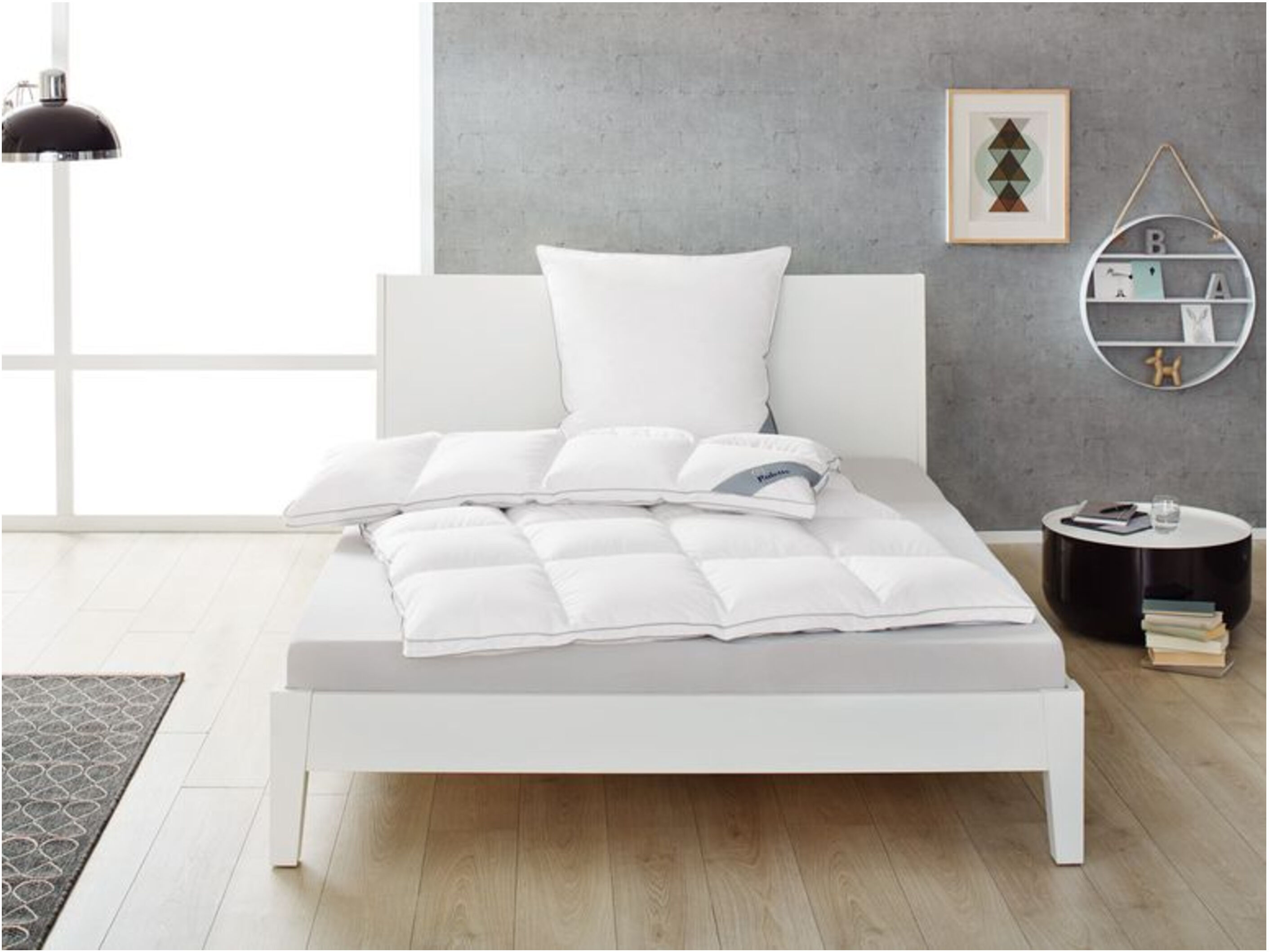 BALETTE Daunen-Kassettenbettdecke Premium Selection 100 % Daunen