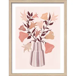 Gerahmtes Bild (BHT 32,50x42,50x2 cm) - bunt - BHT 32,50x42,50x2 cm