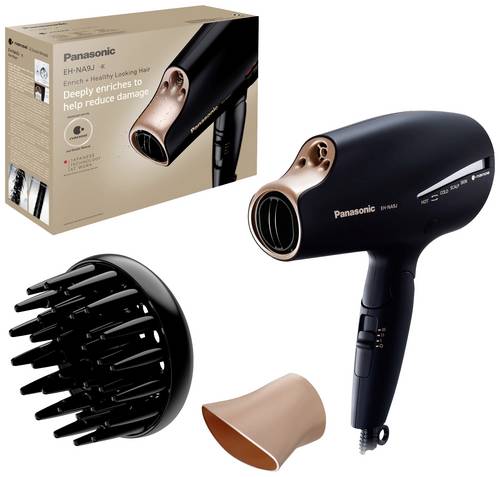 Panasonic EH-NA9J-K825 Haartrockner Schwarz, Roségold