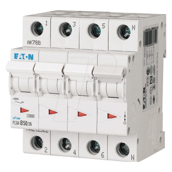 Eaton Leitungsschutzschalter (PLSM-C50/3N-MW)