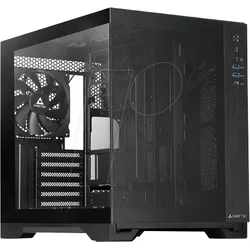CFT GM-30B-M-OP - CHIEFTEC Visio AIR ATX Gehäuse, Tempered Glass, schwarz