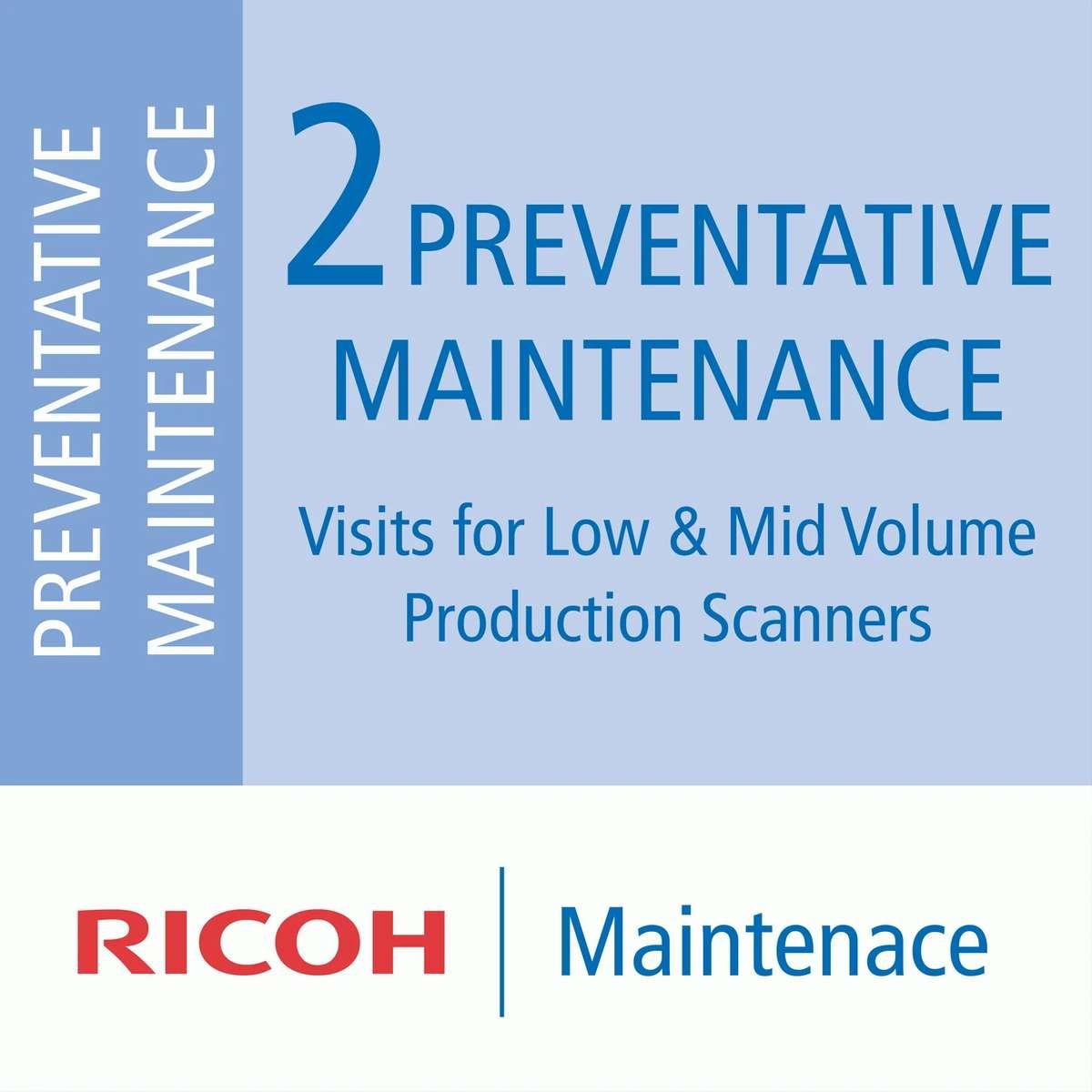 Ricoh 2 Präventive Wartungen, fi-7600, fi-7700S, fi-7700, fi-6400, fi-6800, fi-5950, fi-6750S, fi-6670, fi-6770, fi-7800, fi-7900