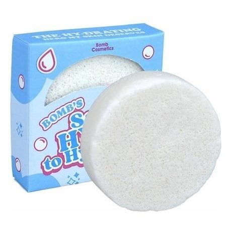 Bomb Cosmetics Facial Buffer Sponge Say Hyuloronic To Hydration (336.x.121)