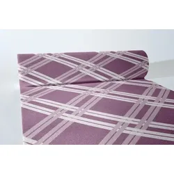 Airlaid Tischläufer Fabio in Amethyst, 40 cm x 24 m , 1 Stück - Mank