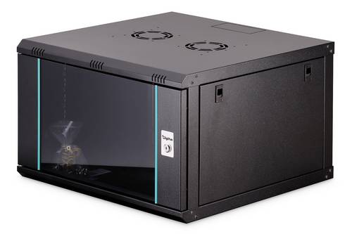 Digitus DN-37103 19 Zoll Netzwerkschrank (B x T) 600mm x 600mm 7 HE Schwarz (RAL 9005)