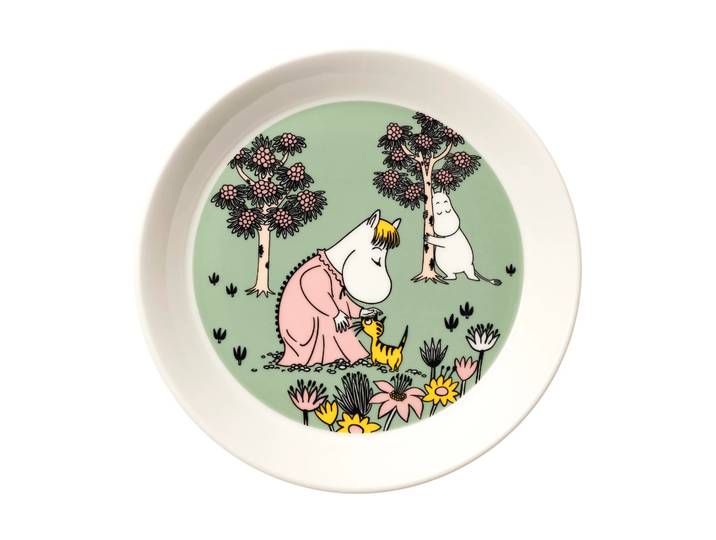 Moomin Arabia Omtanke Moomin bord Ø19 cm