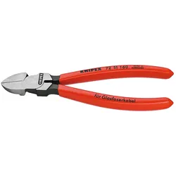 Knipex, Bolzenschneider + Seitenschneider, Seitenschneider für Lichtwellenleiter (160 mm)