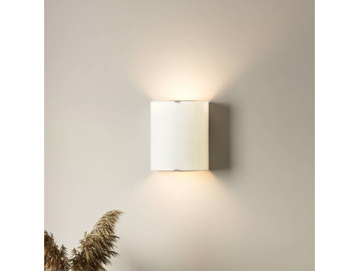 Phil Wandleuchte White - Lindby - Flurbereich - Modern - Glas - Eckig