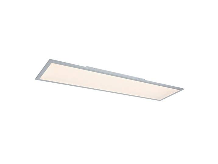 LED-Deckenleuchte Cornelius Silberfarben/Weiß max. 36 Watt Deckenlampe