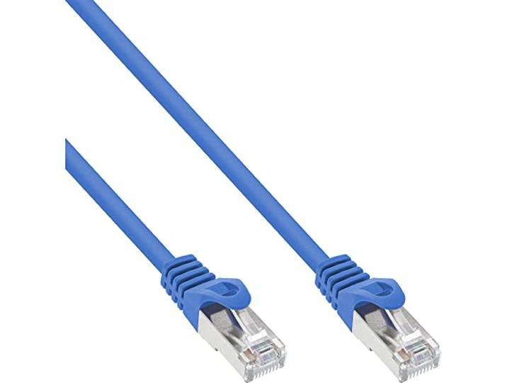 InLine S-FTP Cat.5e 1.0m 1m Blauw