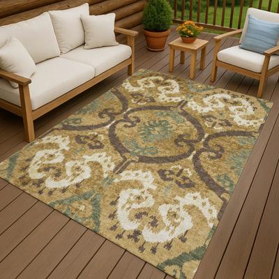 Addison Rugs Machine Washable Indoor/ Outdoor Global Empire Chantille Rug