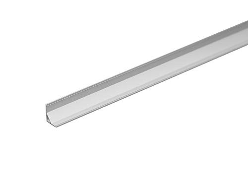 Eurolite Hoekprofiel voor LED-strip, zilver, 2 meter