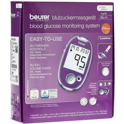 Beurer Blutzuckermessgerät GL 44 mg/dl Purple / Lila 1 St