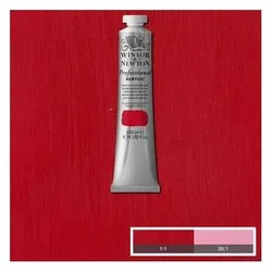 Winsor & Newton, Künstlerfarbe + Bastelfarbe, Proff. acrylic 200ml naphthol red medium 423 (200 ml)