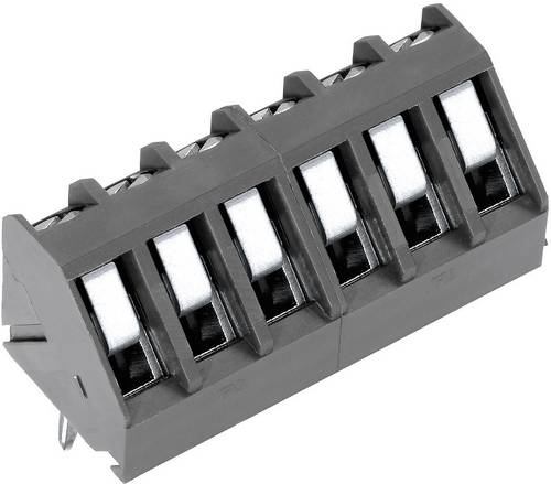 PTR Hartmann 50300020041F Schraubklemmblock 1.50mm² Polzahl 2 Grau