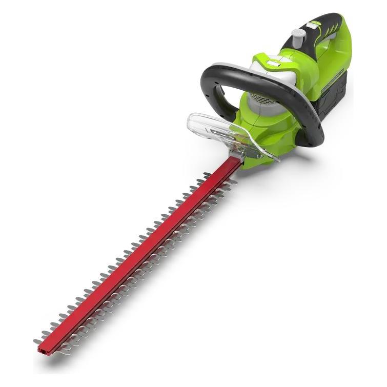 Greenworks Cordless hedge trimmer G24HT57, 57 cm (without battery and charger) (Akkubetrieb) (2200107)