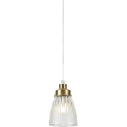 Pendelleuchte Bellis Pendant Messingfarben max. 40 Watt