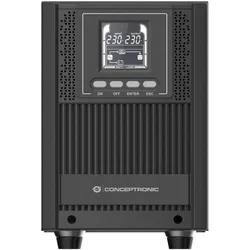 Conceptronic ZEUS USV 2000VA Online UPS,IEC EPO Port (2000 VA, 1800 W), USV