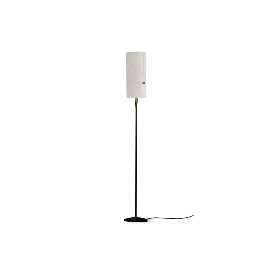 Serien Lighting LED-Stehleuchte CLUB FLOOR M schwarz/Melange grau CL2114 4260458633755