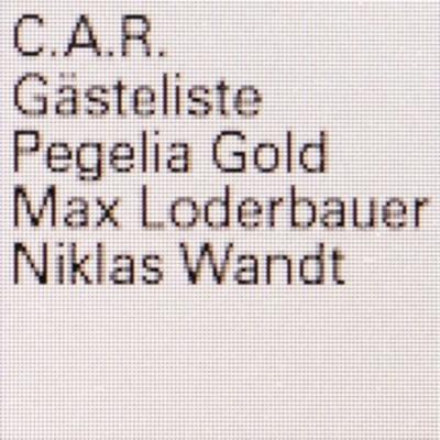 Gästeliste - Car, Vinyl