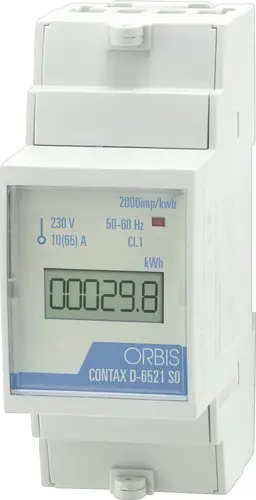 ORBIS Zeitschalttechnik kW-Zähler OB707100 Wechselstromzähler digital 65A MID-konform: Nein 1St.