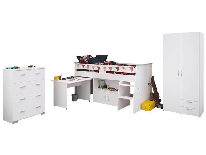 Kinderzimmer REVERSE 11 3-teilig weiß