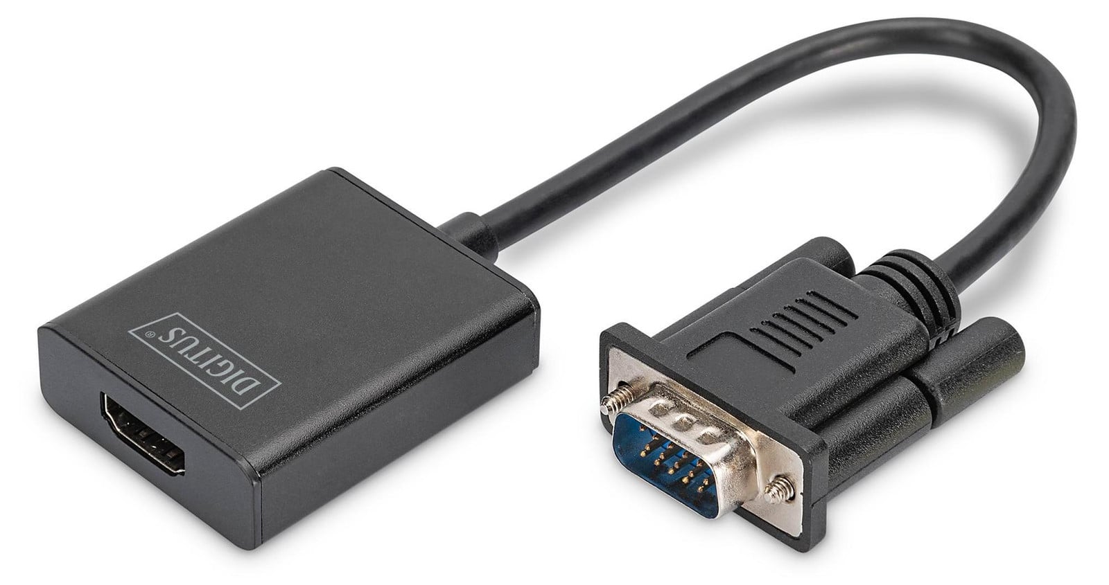 DIGITUS DA-70473 VGA naar HDMI converter met audio, Full HD, 15 cm
