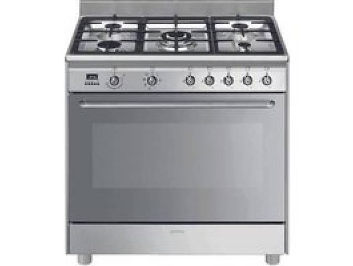 SMEG Cuisiniere gaz CG90X2