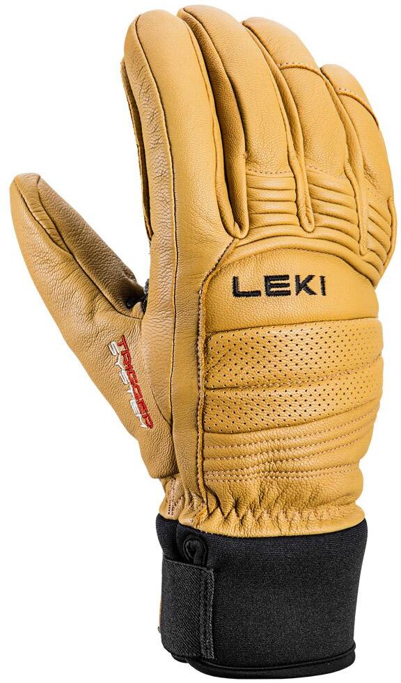 Leki  - Copper 3D Pro Tan Black - 7 - Gant de ski