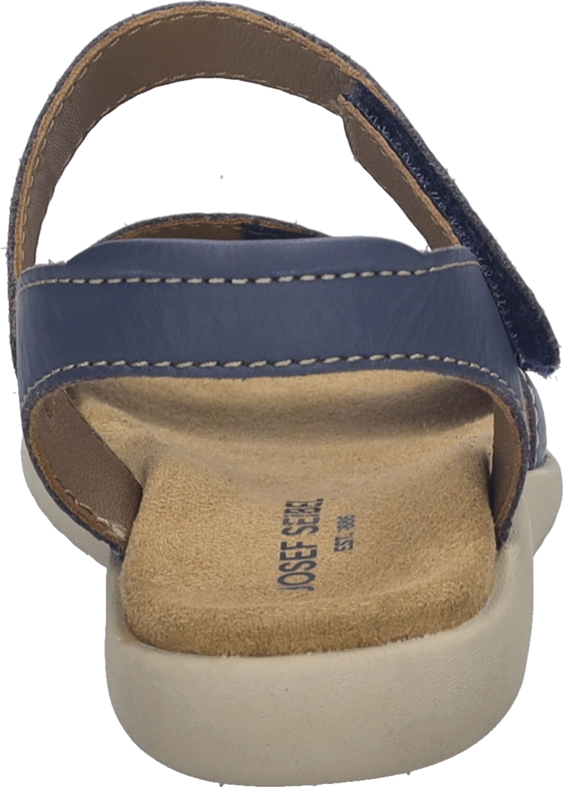 Sandale JOSEF SEIBEL "Juliet 03, blau", Damen, Gr. 38, blau, Obermaterial: 100% Rindsleder Leather cow., Schuhe Sandale