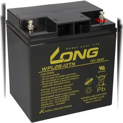 Kung Long WPL28-12TN 12V 28Ah AGM Bleiakku M5 Longlife