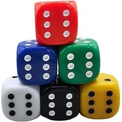 Dice4friends Würfelset D6: Seniorenwürfel Mix (12)