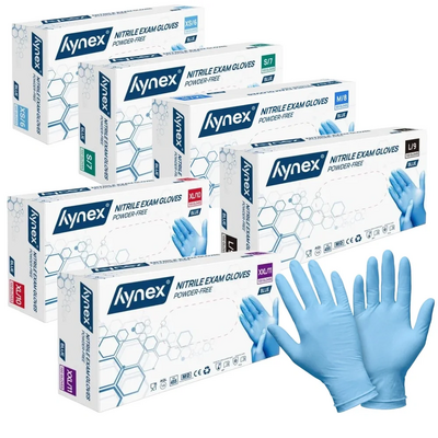 Kaiser Cares GmbH HYNEX Nitril med.Unt.Handschuh unste.puderfrei M 100 St 19883321