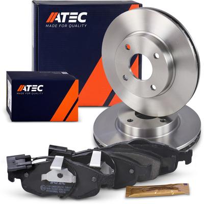 Atec Bremsscheiben+Beläge Vorderachse BELÜFTET [Hersteller-Nr. 40575653] für Ford