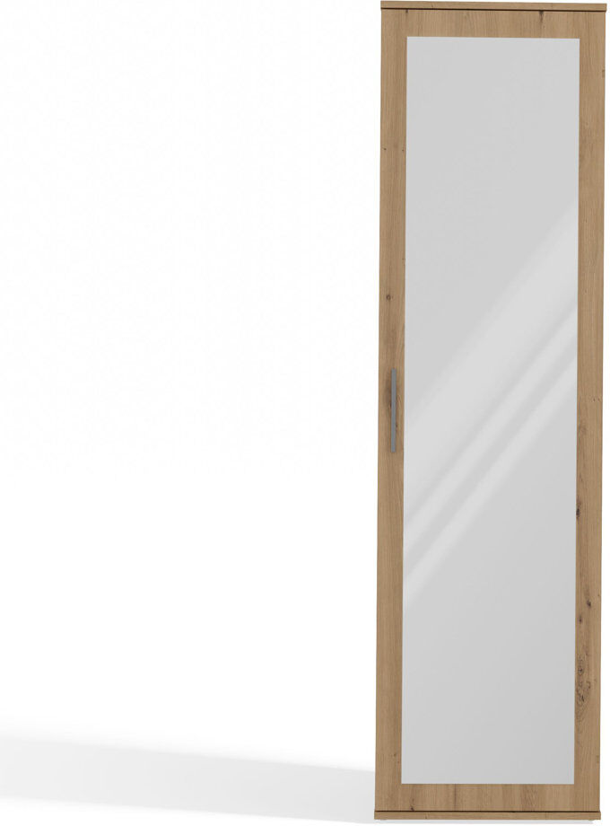 Zipcode Design Modern Entryway Hall Tree with Wardrobe, Drawers & Coat Rack – Freestanding Hallway Storage Cabinet for Entryway, Mudroom, Bedroom & Foyer Artisan Oak 180cm H X 50cm W X 35cm D