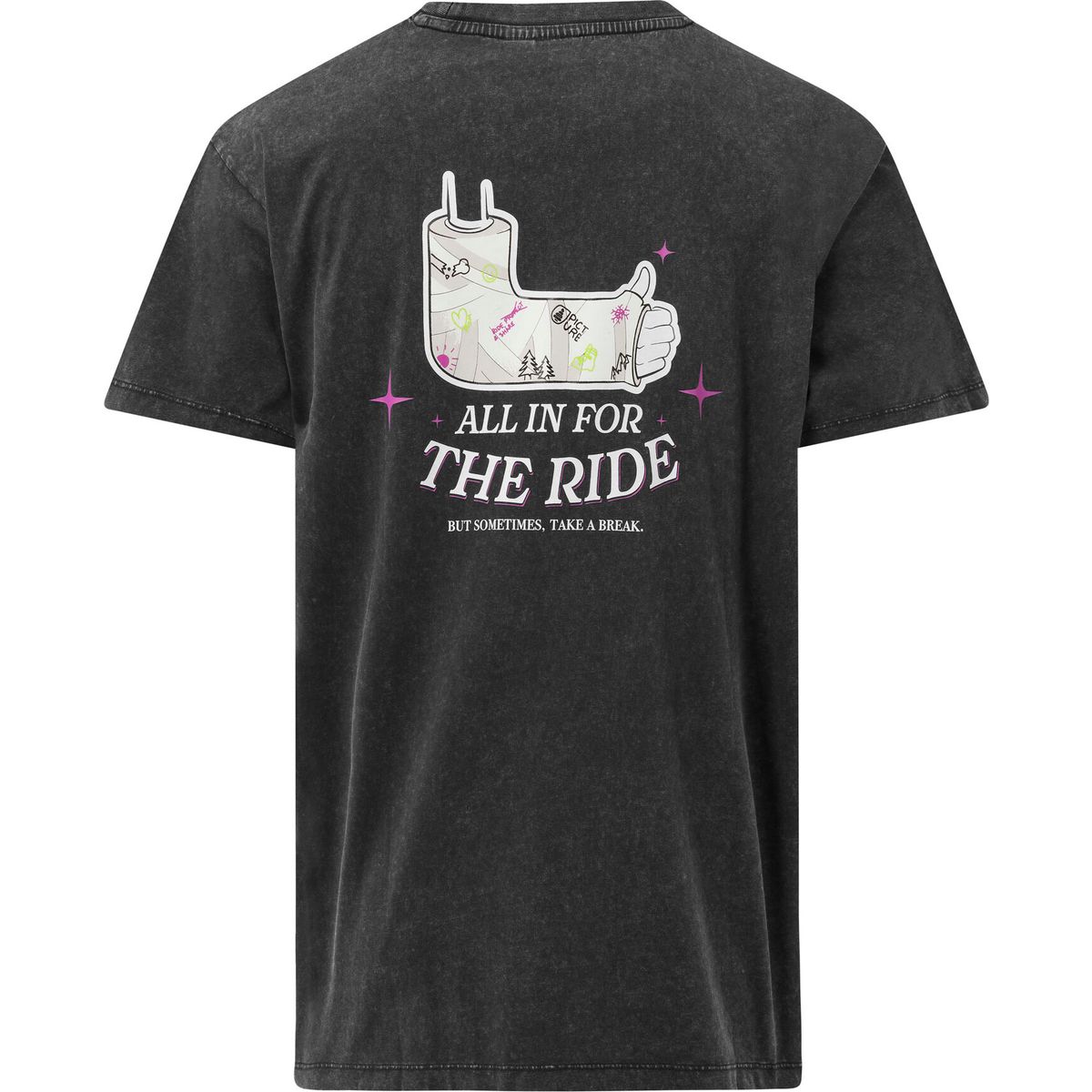 Picture Allin Tee washed (A) M MTS1356ABlack WashedM
