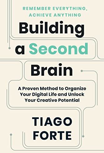 Tiago Forte - Building a Second Brain: A Proven Method to Organize Your Digital Life and Unlock Your Creative Potential - Preis vom 09.10.2026 07:28:09 h