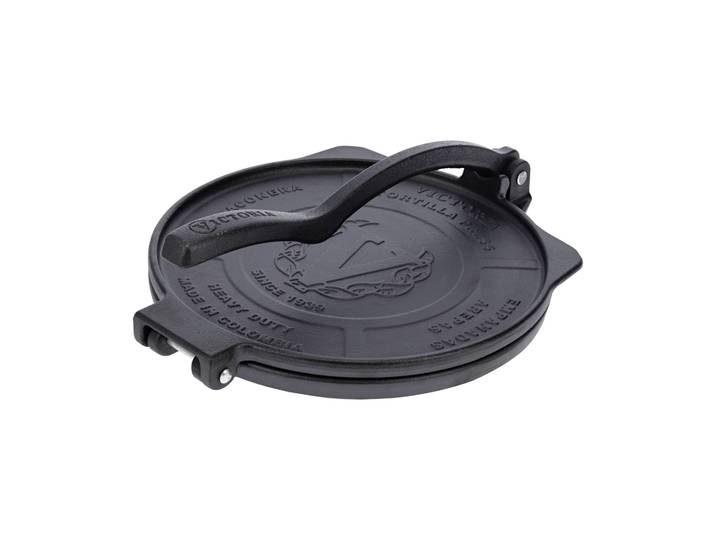 Victoria Heavy duty tortillapers Ø25 cm Zwart