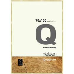 Nielsen Bilderrahmen Quadrum Holz Gold / 70 x 100