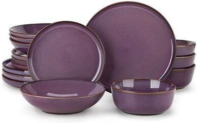 vancasso SATA 16/18/24 Piece Stoneware Dinnerware Set Service for 4/6