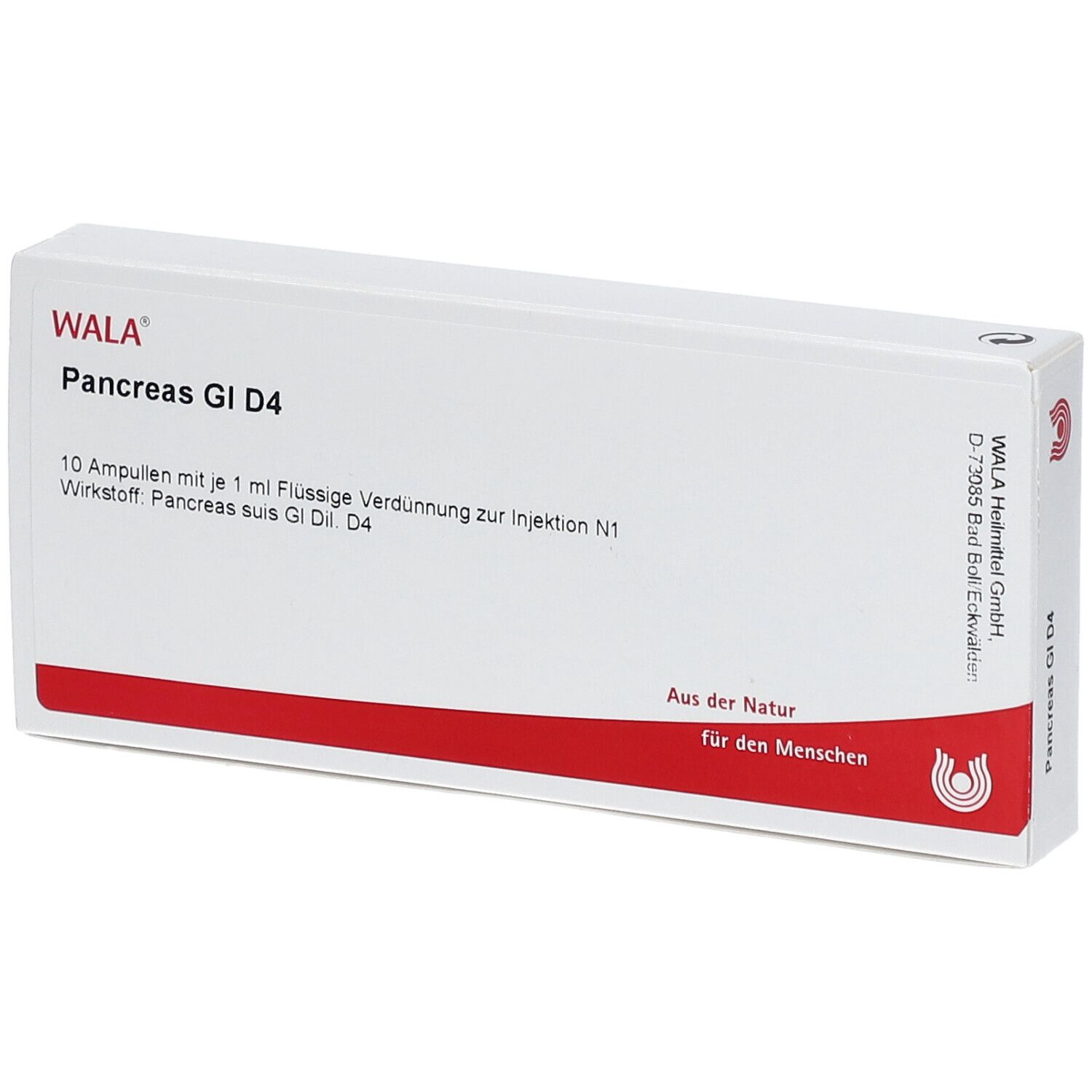 Pancreas GL D 4 Ampullen 10x1 ml