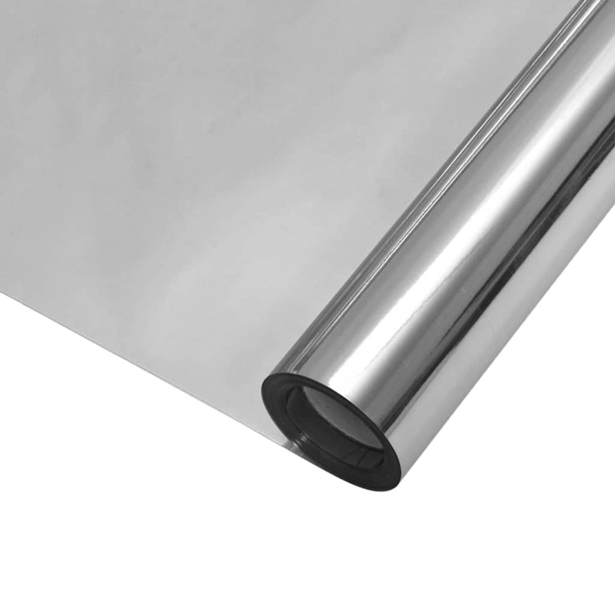 vidaXL Reflecterende Zonnefilm voor Ramen - Zilver - PVC