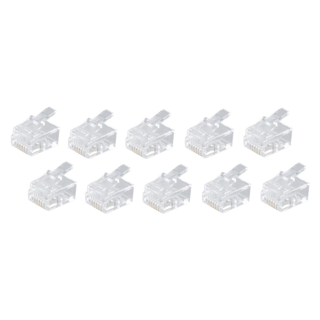 Shiverpeaks BASIC-S Modular-Stecker RJ12 (Netzwerkkabel Stecker) (BS72050-10)