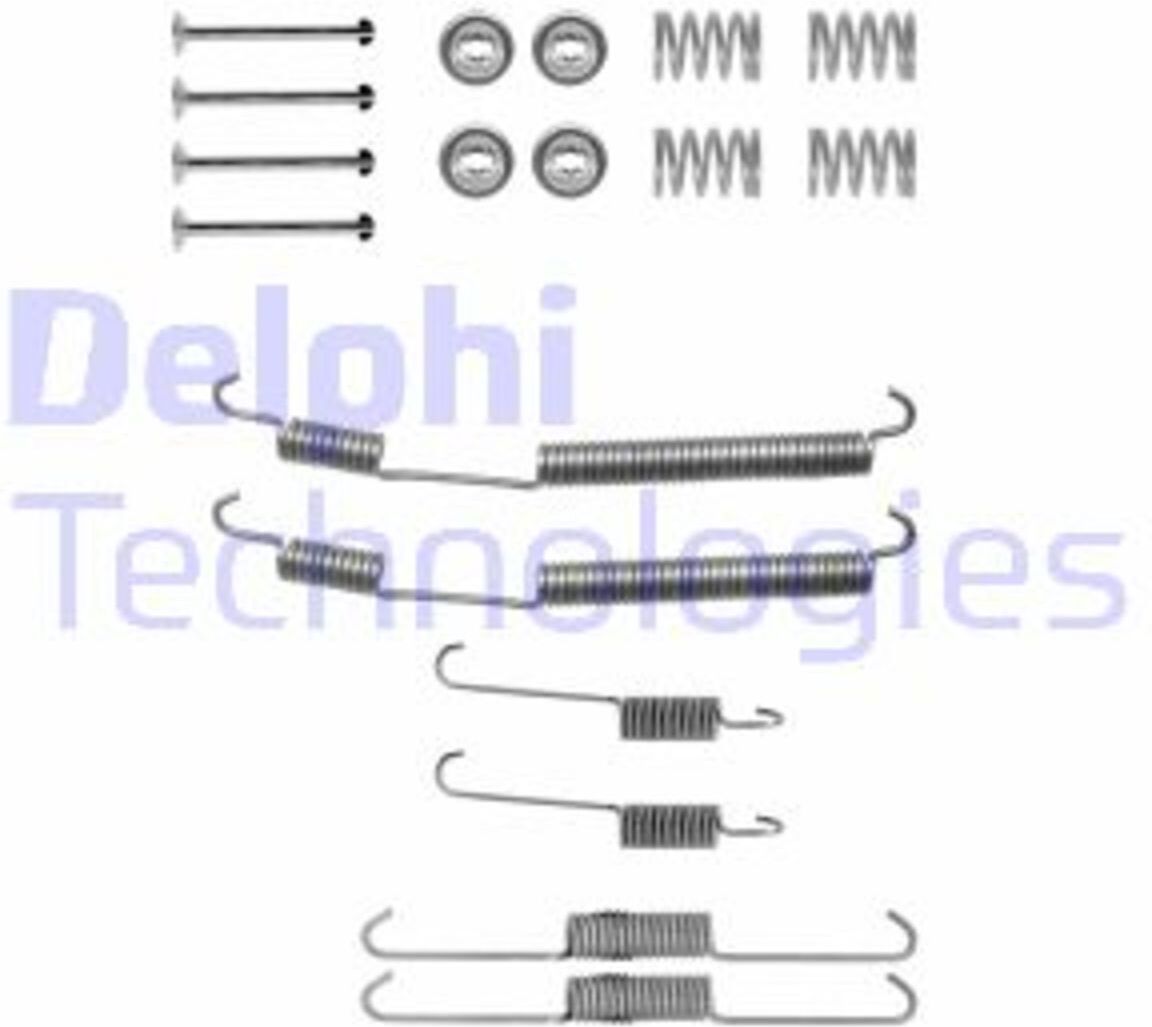 Delphi Set di accessori, ganasce dei freni LY1228
