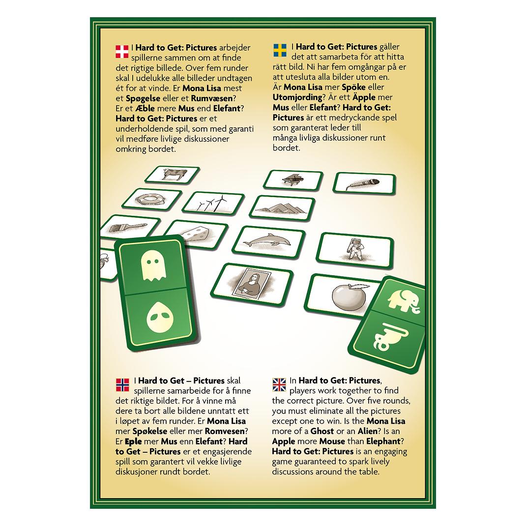 Gameplay Publishing Hard to Get - Pictures (Nordic) (Dänisch, Deutsch, Englisch, Französisch, Norwegisch, Schwedisch, 2 - 6 Spieler) (5745000769582)