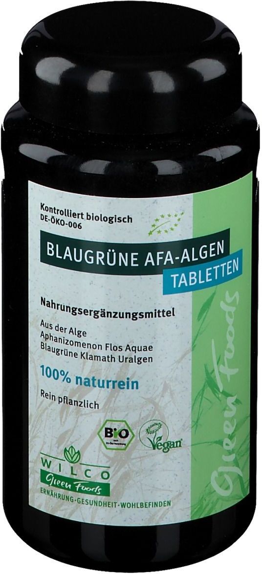 WILCO AFA Alge 400Mg Blaugruen Bio 600 St Tabletten